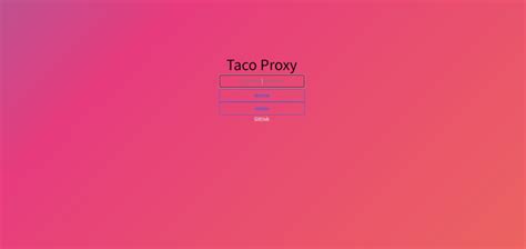 How To Use Taco Proxy — okey proxy .
